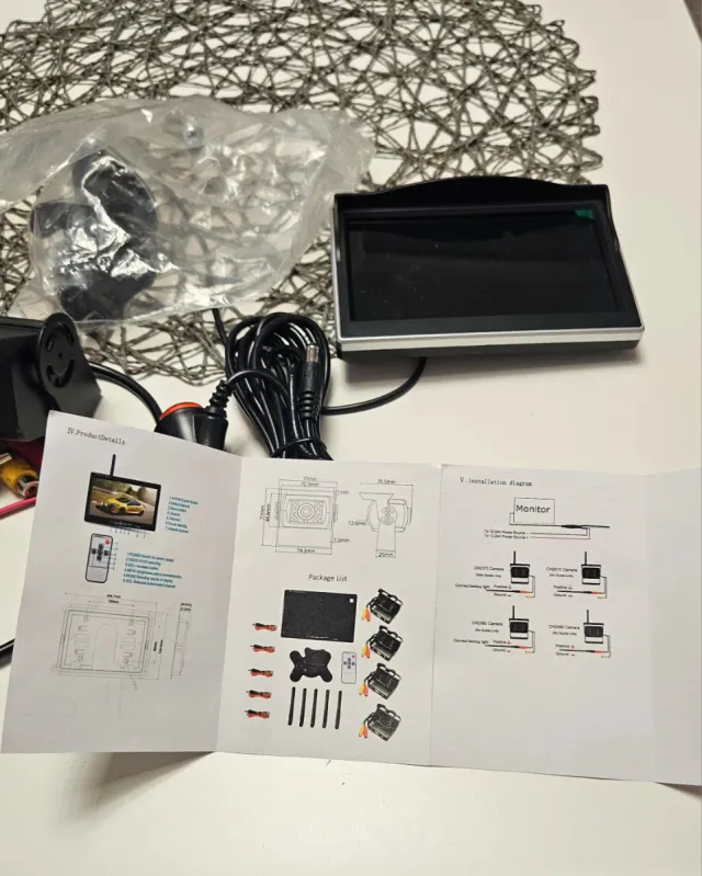 Cámara WiFi Camión/Carretilla Elevadora/Furgon etc