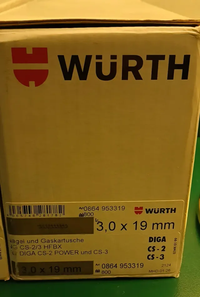 Chiodatrice Wurth DIGA CS 3