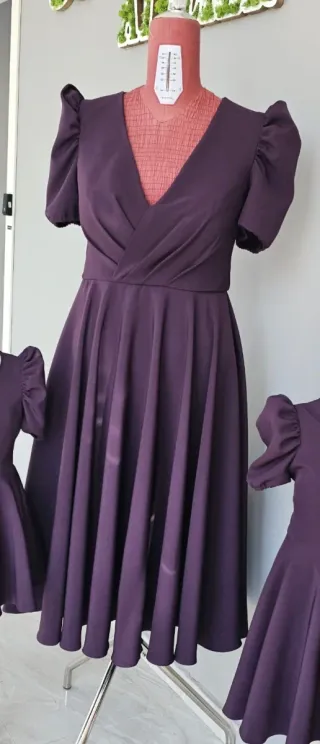 Vestido fiesta/cóctel morado