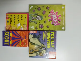 Confezione da 4 giochi da tavolo