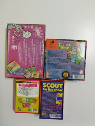 Confezione da 4 giochi da tavolo