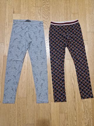 Set 2 leggings taglia 9-10 anni