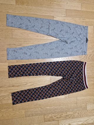 Set 2 leggings taglia 9-10 anni