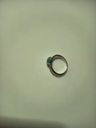 Anillo Tous Plata Turquesa