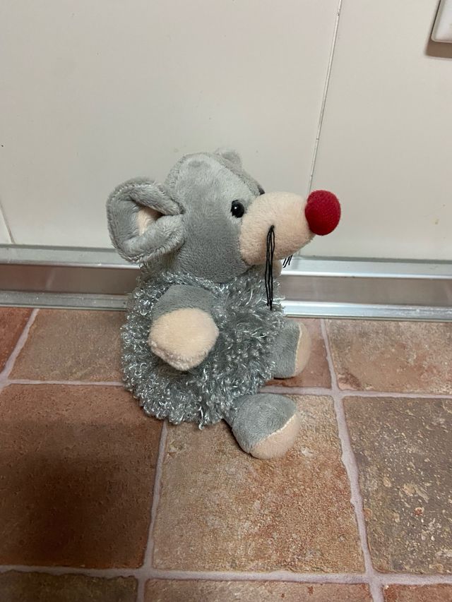 Peluche Ratón Tiger Gris