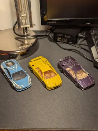 Modellini Auto Lamborghini - 3 Pezzi