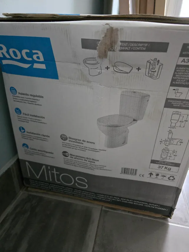 Inodoro Roca Mitos Horizontal