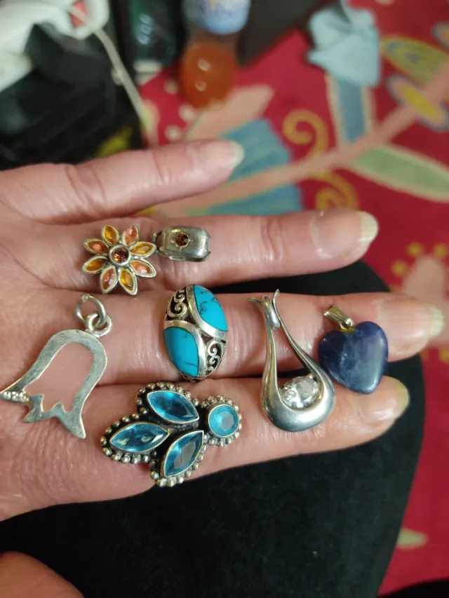 Lote bisutería antigua