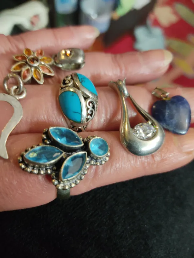 Lote bisutería antigua