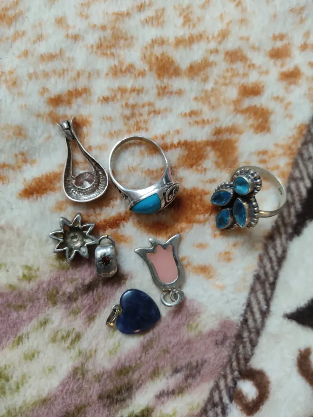 Lote bisutería antigua