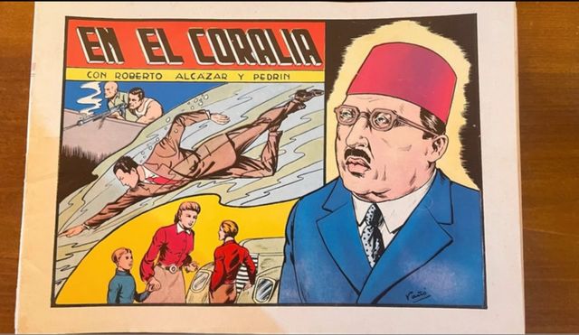 Cómic Roberto Alcazar y Pedrin