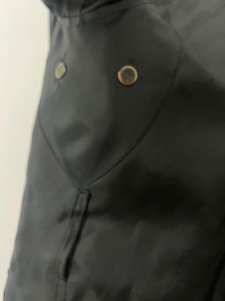 Chaqueta tipo Harrington Negra