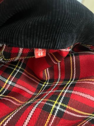 Chaqueta tipo Harrington Negra