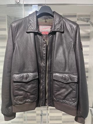 Cazadora Cuero Chevignon Talla L