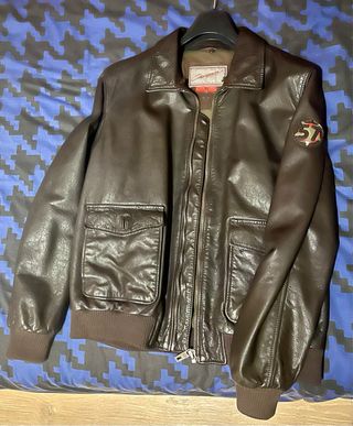 Cazadora Cuero Chevignon Talla L