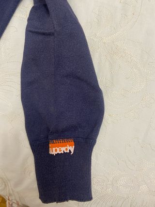 Jersey fino SuperDry azul talla M