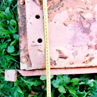 Desbrozadora tractor usada de 1.60