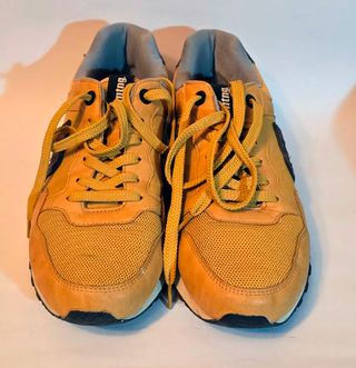 Zapatillas Mustang Mostaza Talla 42