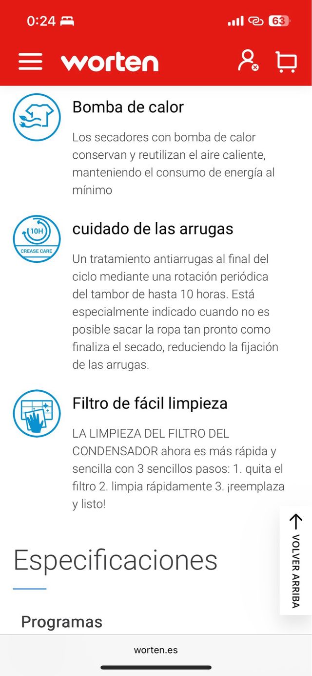 Secadora Indesit 8kg Nueva