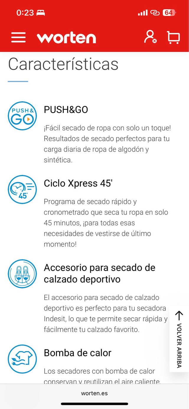 Secadora Indesit 8kg Nueva