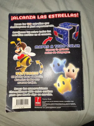 Libro Super Mario Galaxy Wii Premiere Edition