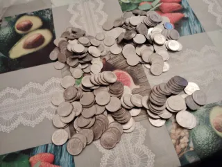 Lote monedas Juan Carlos y Franco