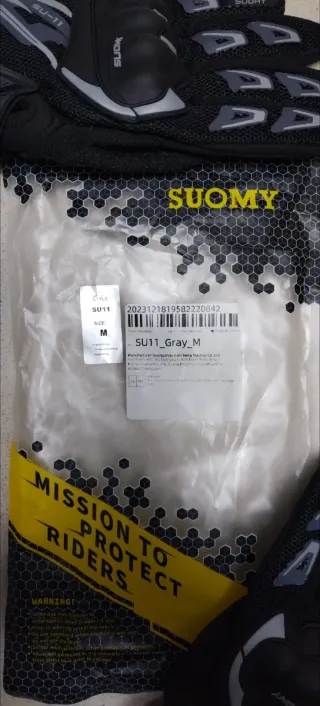 Guantes Moto Suomy SU-11 Talla M
