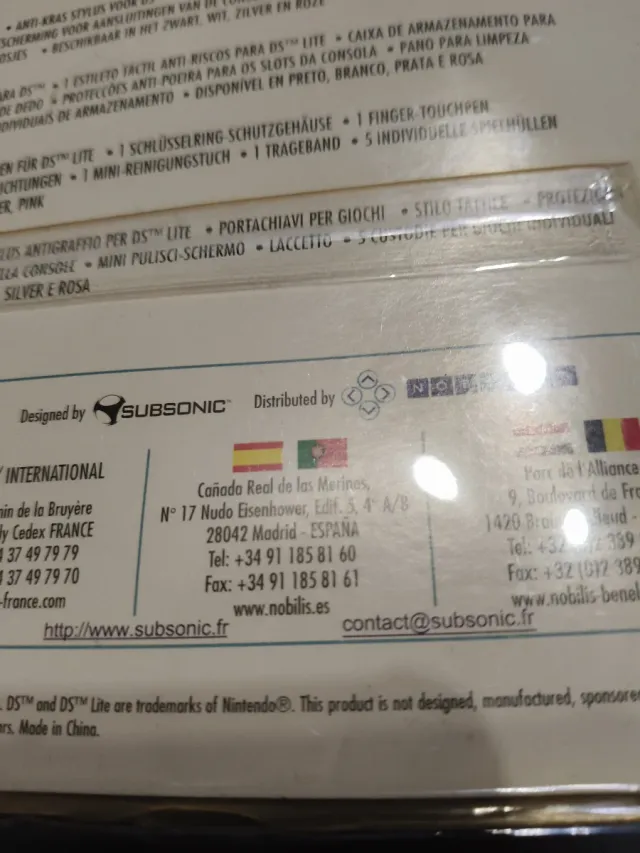 Accessori Nintendo DS Subsonic