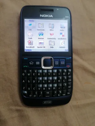 Nokia E63 Nero/Blu Marina