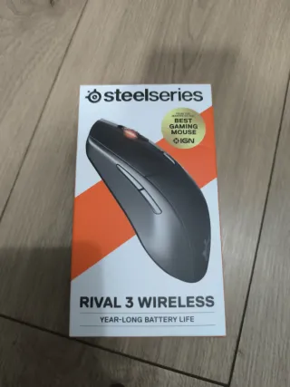 Ratón Gaming SteelSeries Rival 3 Wireless Negro