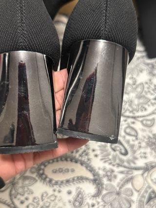 Botas altas negras tacón bloque