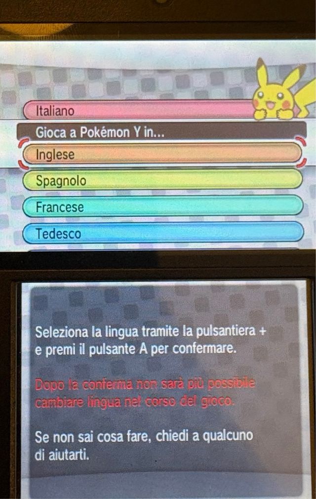 Pokemon Y Nintendo 3DS
