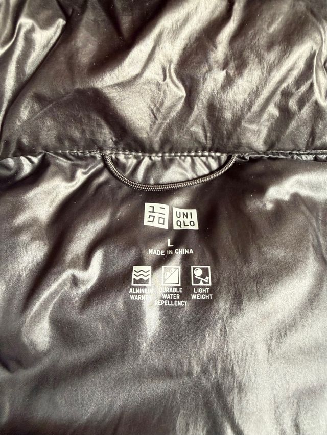 Chaqueta Uniqlo Hombre Talla L Negra