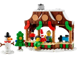 Lego Creator 40602 Bancarella Mercato Invernale