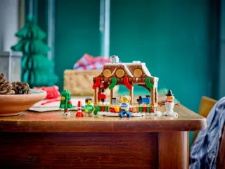 Lego Creator 40602 Bancarella Mercato Invernale
