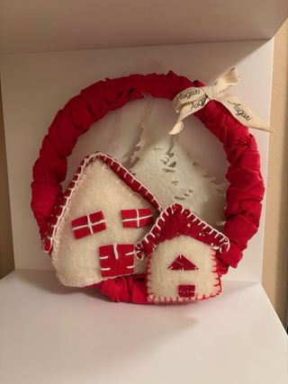 Ghirlanda Natalizia Fatta a Mano