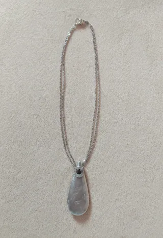 Girocollo in argento con pendente