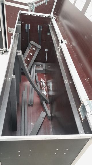 Flightcase Negro con Asas