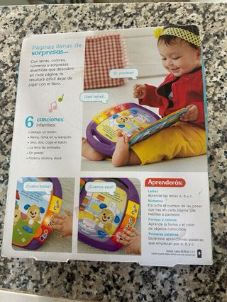 Libro Cancionero Fisher-Price Ríe y Aprende