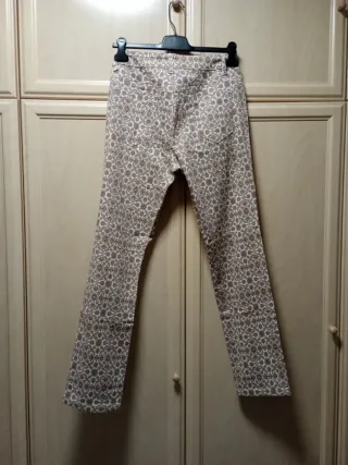 Pantalón mujer estampado tipo vaquero