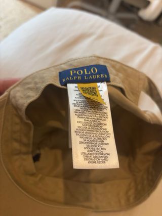 Gorra Polo Ralph Lauren Beige