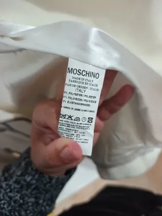 Chaqueta Moschino Flores Bordadas