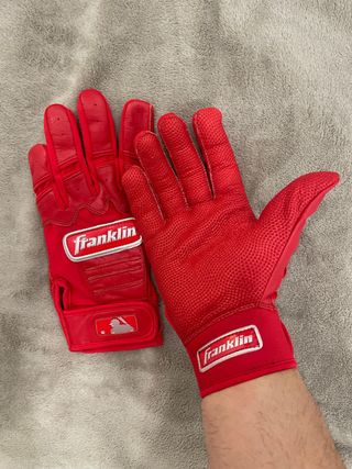 Guantes de Bateo Franklin Rojos