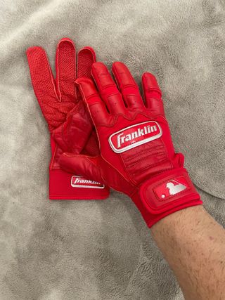Guantes de Bateo Franklin Rojos