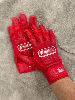 Guantes de Bateo Franklin Rojos