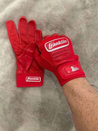 Guantes de Bateo Franklin Rojos