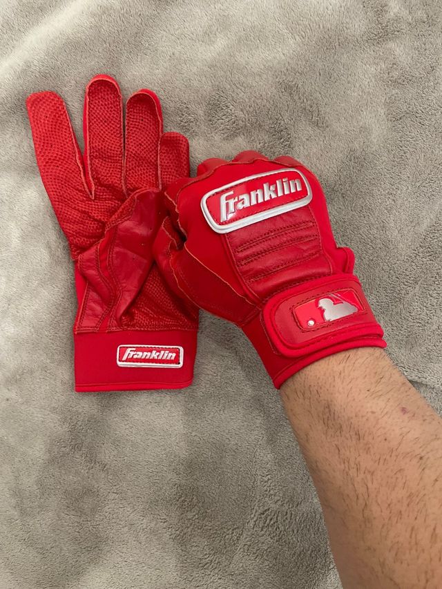 Guantes de Bateo Franklin Rojos