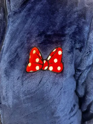 Pijama Invierno Mujer Minnie Mouse Azul