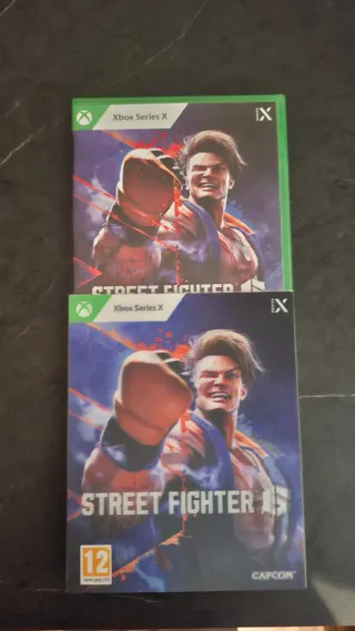 Street Fighter 6 Xbox Series X + funda lenticular
