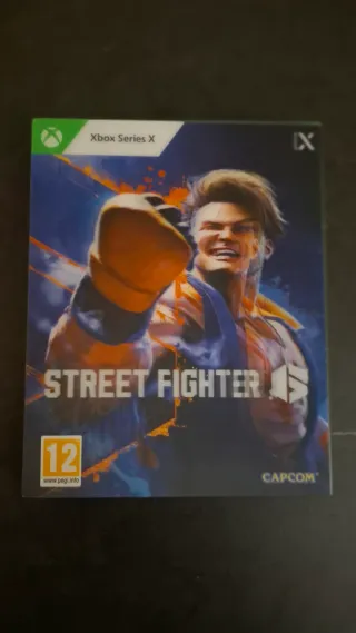 Street Fighter 6 Xbox Series X + funda lenticular